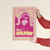 Billie Eilish – Retro Pop Art Music Poster
